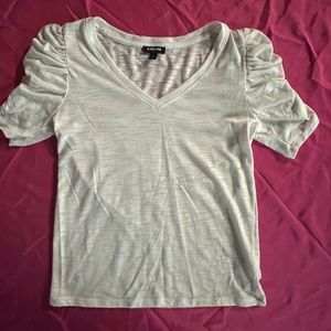 Express white t shirt